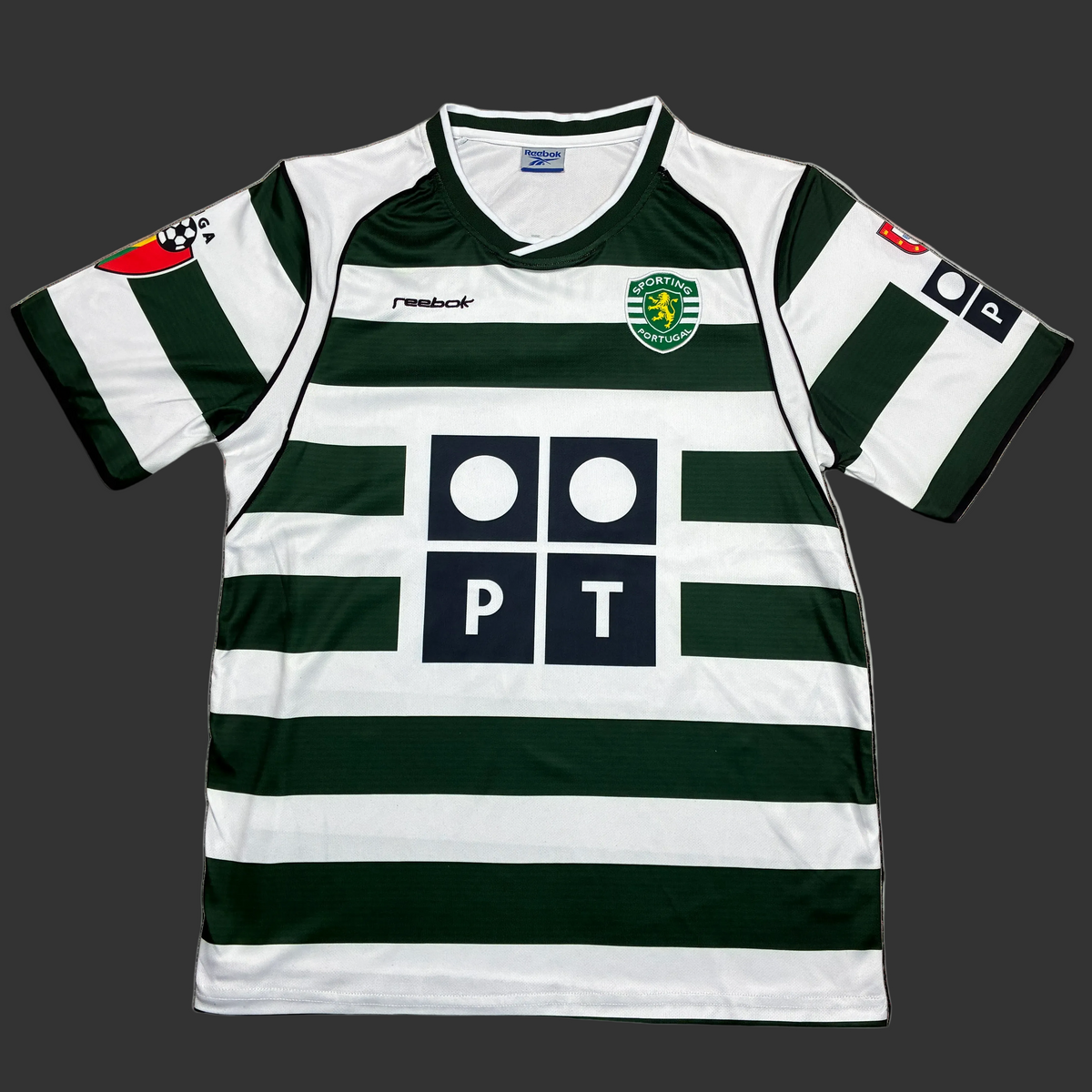 Sporting Lissabon Ronaldo Trikot Kurzärmelig