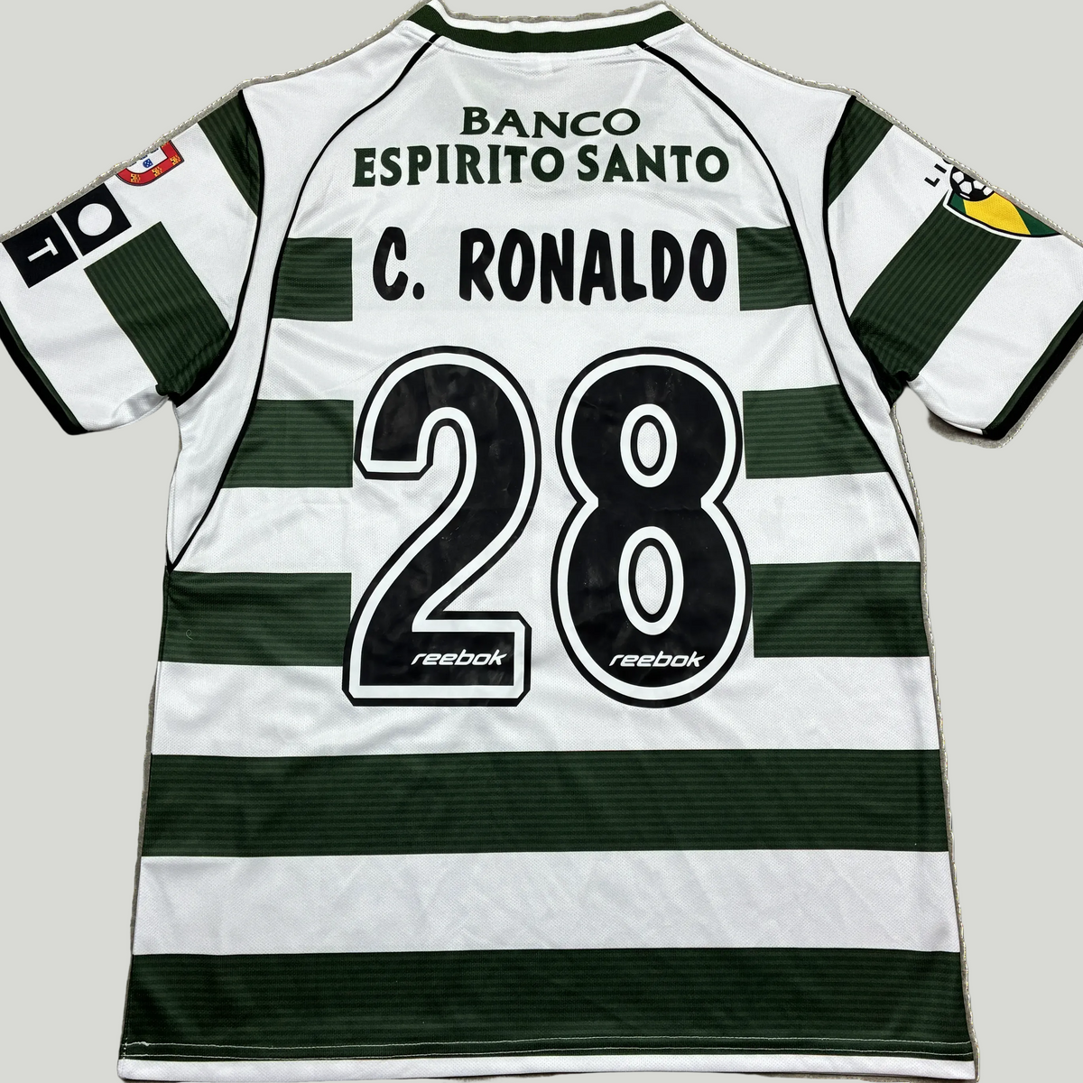 Sporting Lissabon Ronaldo Trikot Kurzärmelig