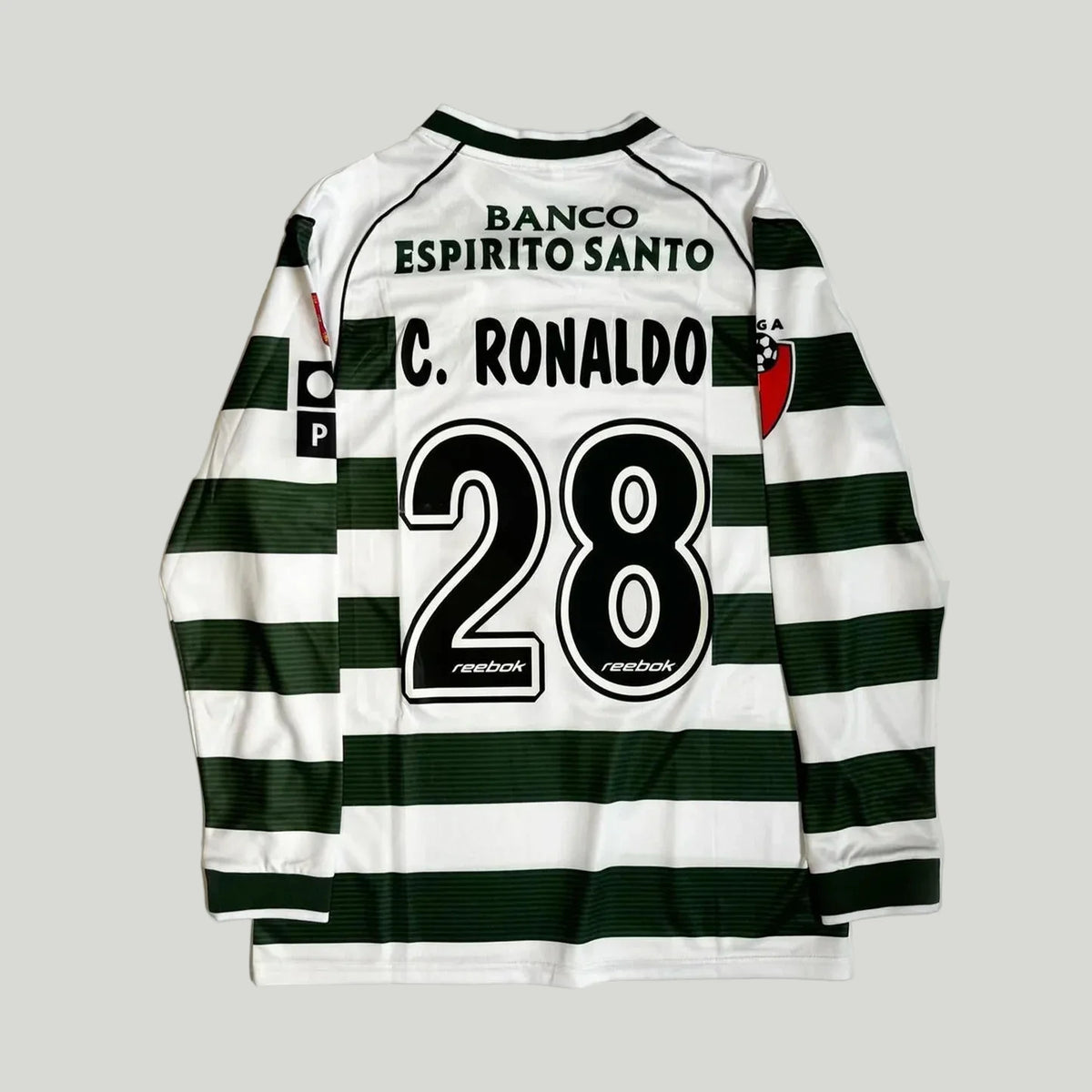 Sporting Lissabon Ronaldo Trikot Langärmelig