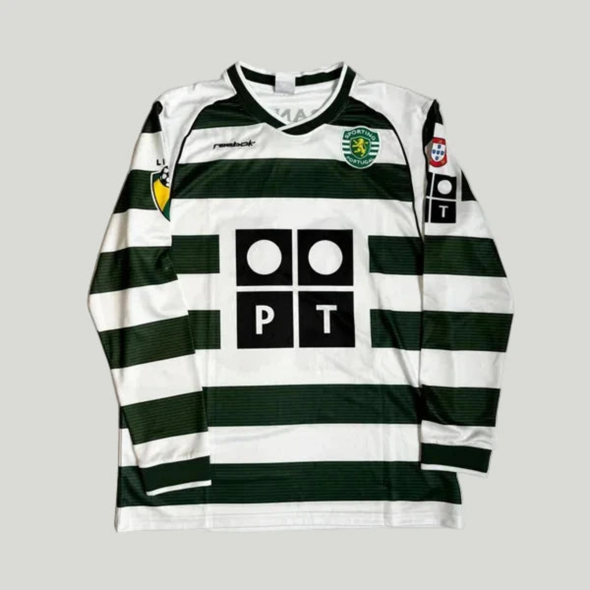 Sporting Lissabon Ronaldo Trikot Langärmelig