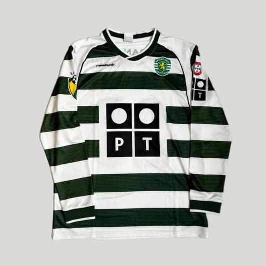 Sporting Lissabon Ronaldo Trikot Langärmelig